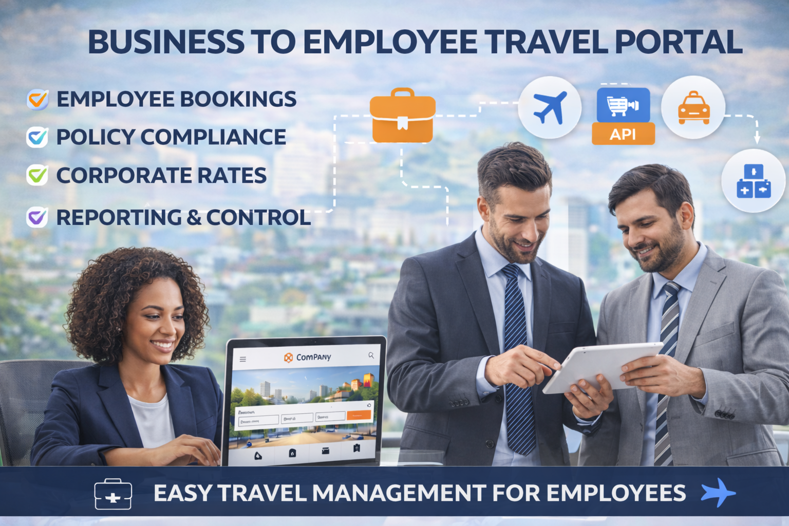 B2E Corporate Travel Portal
