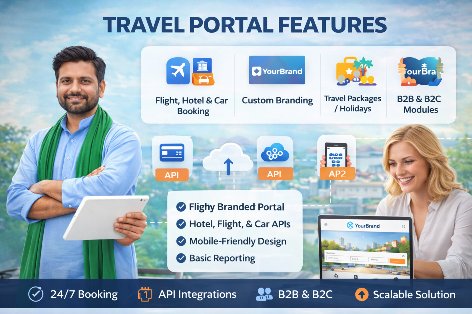 Online Travel Portal Features
