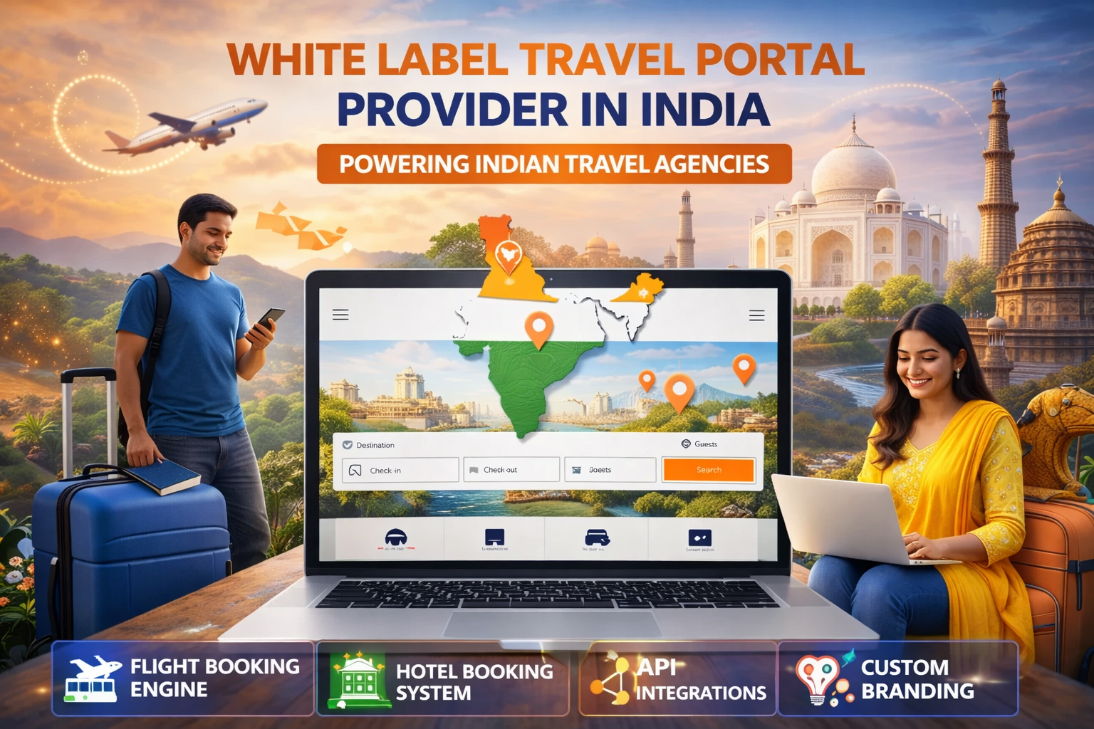 White Label Travel Portal Provider in India